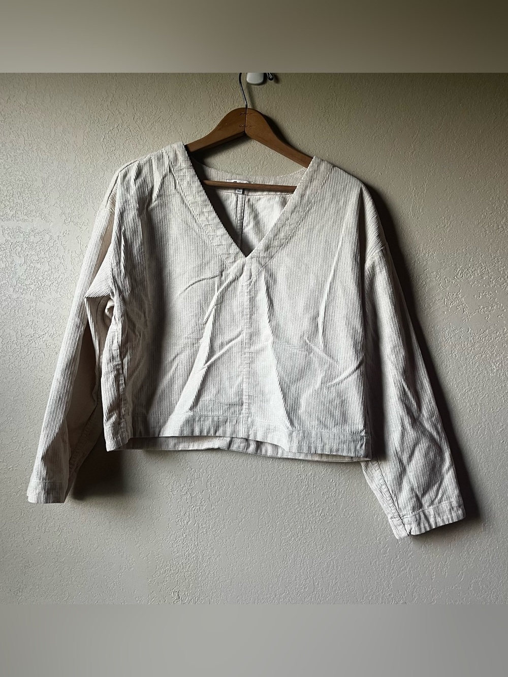 Madewell 100% Cotton Thick Weave Top